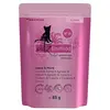 Sachets fraîcheur Catz Finefood 8 x 85 g pour chat - agneau, cheval