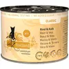 6x200g boeuf, veau catz finefood - Pâtée pour chat