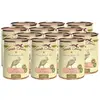 6x 400g dinde, brocoli, poire, pommes de terre Nourriture pour chien Terra Canis humide