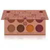 Luvia Palette d'ombres à paupières mates et paillettes : Vegan Sunset Nova Eyeshadow, cosmétiques durables sans microplastiques ni parfums