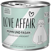6x200g poulet et faisan Hardys LOVE AFFAIR nourriture humide pour chat...