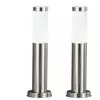 Etc-shop - Lot de 2 lampadaires d'extérieur IP44 éclairage de jardin e...