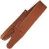 Richter Straps Raw III Contour Waxy Suede Brown - Gitaarband