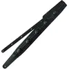 Richter 1972 Black Springbreak I Nappa Guitar Strap Leren gitaarband m...