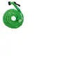 eyepower Tuinslang 2,5m-7,5m - flexibele Waterslang incl. 7-voudige multifunctionele Sproeikop Groen