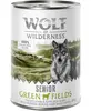 6x400g Senior Green Fields agneau, poulet Wolf of Wilderness - Pâtée p...