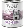 6x800g Wild Hills Wolf of Wilderness canard - Pâtée pour chien
