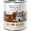 6x800g Oak Woods Wolf of Wilderness gibier - Pâtée pour chien