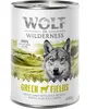 1x400g Green Fields agneau 0% céréales Wolf of Wilderness - Nourriture pour chien