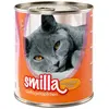 6x800g Smilla volaille, coeurs de volaille - Pâtée pour chat