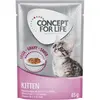 12x85g Kitten en sauce Concept for Life - Pâtée pour chaton