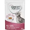 12x85g All Cats en gelée Concept for Life - Pâtée pour chat
