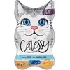 18x85g Catessy Pâté avec bouchées de cabillaud - Pâtée pour chat