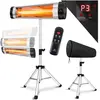 KESSER® Infraroodstraler - Terrasverwarmer - Infrarood Verwarming - Pa...