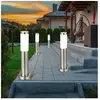 Etc-shop - 4x Lampadaire d'extérieur à led lampadaire éclairage de che...