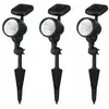 ETC-SHOP Lot de 3 lampes d'extérieur led enfichables lampes solaires s...