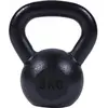 Gorilla Sports - Kettlebell - Gietijzer Zwart - 28 kg - Extra Stabiel