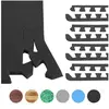 Embouts pour dalles de protection de sol Noir Gorilla Sports