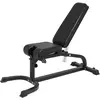 GORILLA SPORTS Banc inclinable avec accessoires jambes/Curl