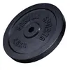 Disque de poids en fonte 30/31 mm Noir / 2,5 KG Gorilla Sports