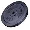 Gorilla Sports Gewichtsschijf - Halterschijf - Gietijzer Zwart - 30 mm - 30 kg