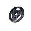 Gorilla Sports Gewichtsschijf - Halterschijf - 1,25 kg - Gripper Gietijzer zwart - 30 mm