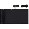 Sekey Brise-Vue pour Balcon Couverture de confidentialité Écran HDPE Vent Protection UV Opaque Résistant aux Intempéries 90 x 600cm