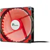 Inter-Tech L-12025 Boitier PC Ventilateur 12 cm Noir, Rouge