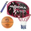Hudora 3-delig set Basketbalkorbset In-/Outdoor + Basketbal + Kogelpomp