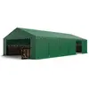 TOOLPORT 6x12 m tente de stockage, PVC 750, H. 2 m, vert foncé