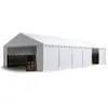 TOOLPORT Opslagtent 6x12 m beschutting met PVC zeil 700 N waterdicht wit