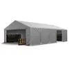 Tente de stockage TOOLPORT 5x10 m en PVC 500g/m²