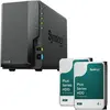 Synology DiskStation DS224+ 2 baies Serveur NAS boîtier vide (DS224+) ...