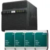 Synology DiskStation DS423 4 baies serveur NAS boîtier vide + 4x Plus ...