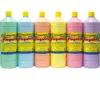 Eduplay vingerverf pastel set 6 x 1000ml 6 kleuren kinderverf.
