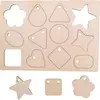 Eduplay houten kerstversiering 36 stuks kerstdecoratie.
