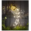 SPETEBO Arrosoir solaire à led avec piquet de terre - 21 x 16 cm - écl...