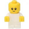 LEGO Minifigure Bébé Corps blanc avec mains jaunes NOUVEAU! Quantité 1...