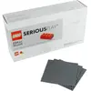 LEGO SERIOUS PLAY Kit de démarrage avec 3 plaques de construction 16x1...