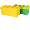 LEGO 2 Boîtes de Rangement Moyennes Vertes + Jaunes avec Couvercle Emp...