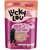 LuckyLou Cat Pouch - Extra Food 12x70g | Thunfischfilet in Broth