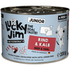 6x200g Lucky Jim MINI Junior boeuf & veau nourriture pour chiens humide