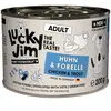 6x200g Lucky Jim MINI Adult poulet & truite nourriture pour chiens hum...