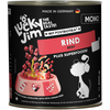 6x800 g de nourriture pour chiens Lucky Jim Mono boeuf humide