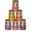 Soul Pet KITTY Cat Paté Mix 3, 6 x 400 g, nourriture humide pour chat dans un paquet d'essai, sans céréales, avec taurine, huile de saumon et moule à lèvres vertes, aliment complet à haute teneur en viande