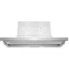 Siemens - hotte télescopique murale 90cm 740 m³/h argent métallisé - l...