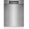 Bosch - Serie 4, Unterbau-Geschirrspüler, 60 cm, Gebürsteter Stahl, SM...