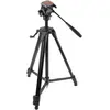 Walimex FW-3970 Semi-Pro avec inclinaison 3D (Métal), Trépied, Noir