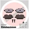 Remblokkenset Low-Dust 236239701 Zimmermann