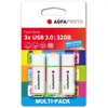 Agfa AgfaPhoto USB 3.2 Gen 1 32GB Color Mix MP3